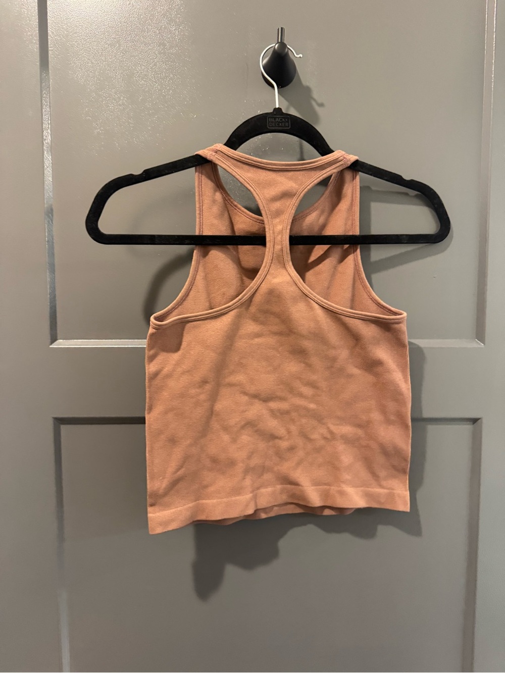 Free People Ribbed Racerback Tank - Mauve Pink - Picture 3 of 3